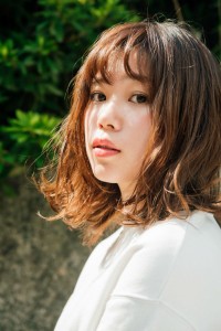 大人カジュアルな長めボブスタイル　（ロブスタイル）